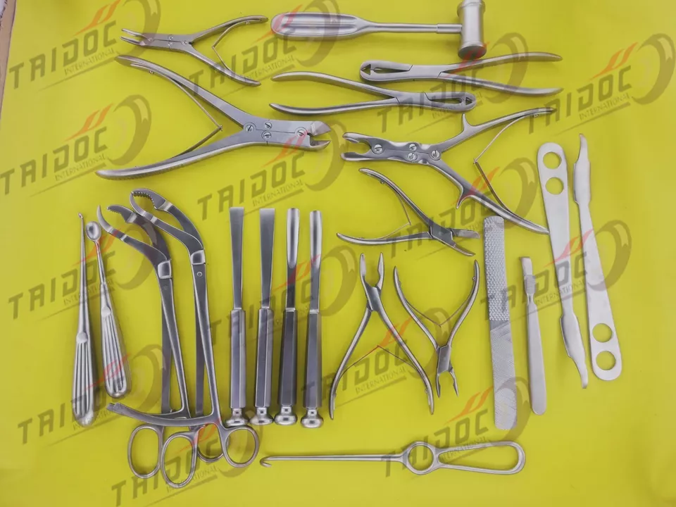 SET OF 23 PCS BASIC BONE SURGERY ORTHOPEDIC COMPLETE INSTRUMENTS