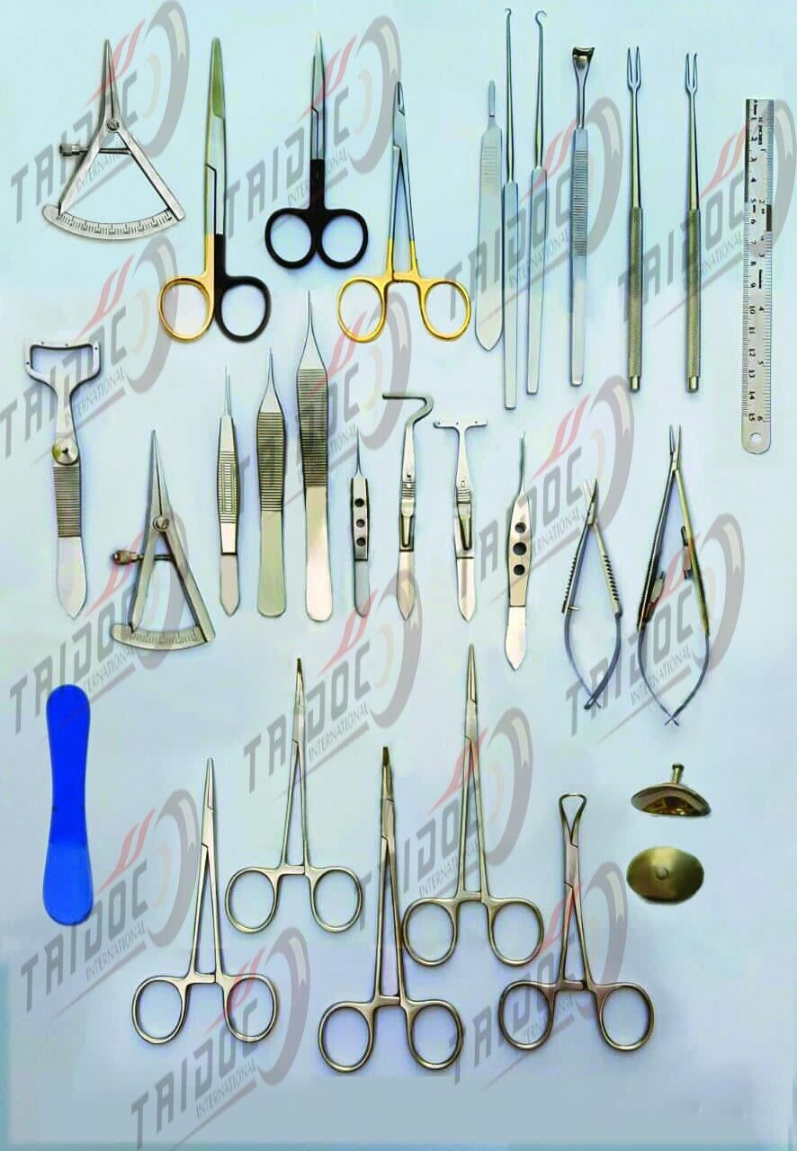 Blepharoplasty Instruments Set of 30Pcs Eye Surgery Set Plastic Surgery